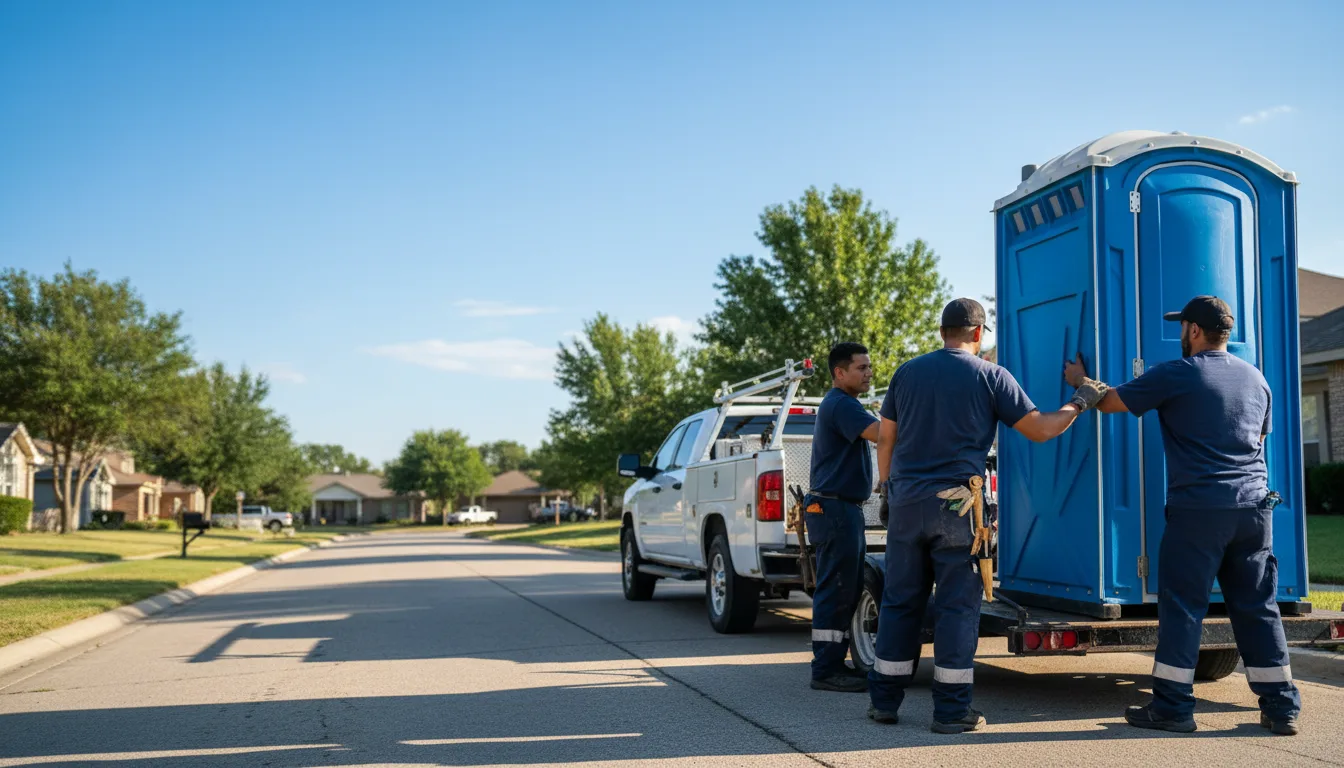 Portable Toilet Rental in Dodd City, TX near me